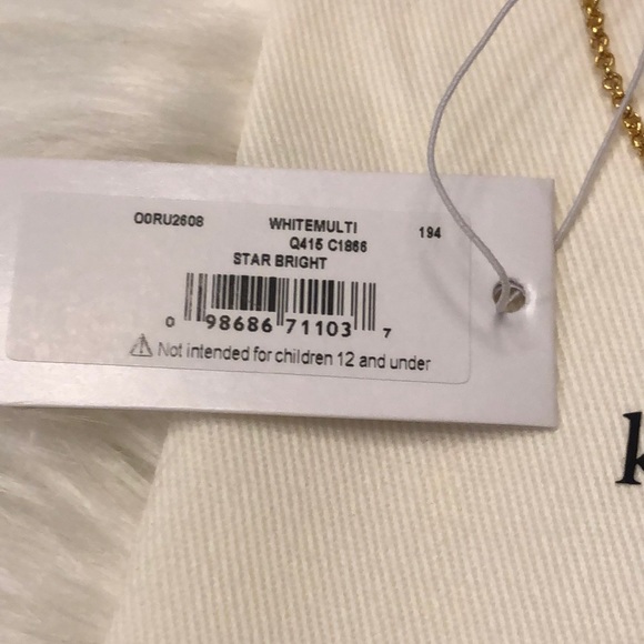 Kate Spade Star Bright Owl Mini Pendant Necklace - Picture 5 of 5